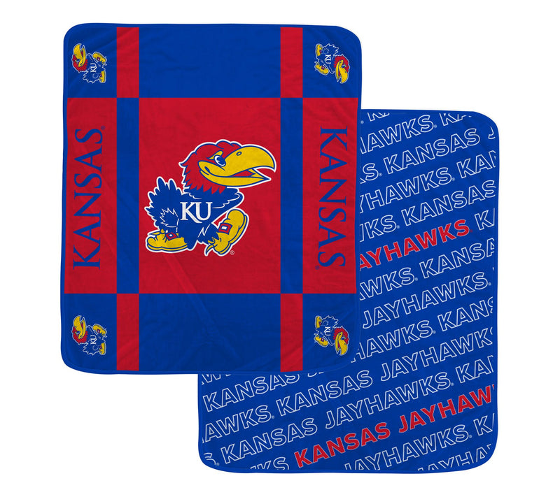 Pegasus Sports NCAA Reverse Block Wordmark 2-Sied Blanket — View 32