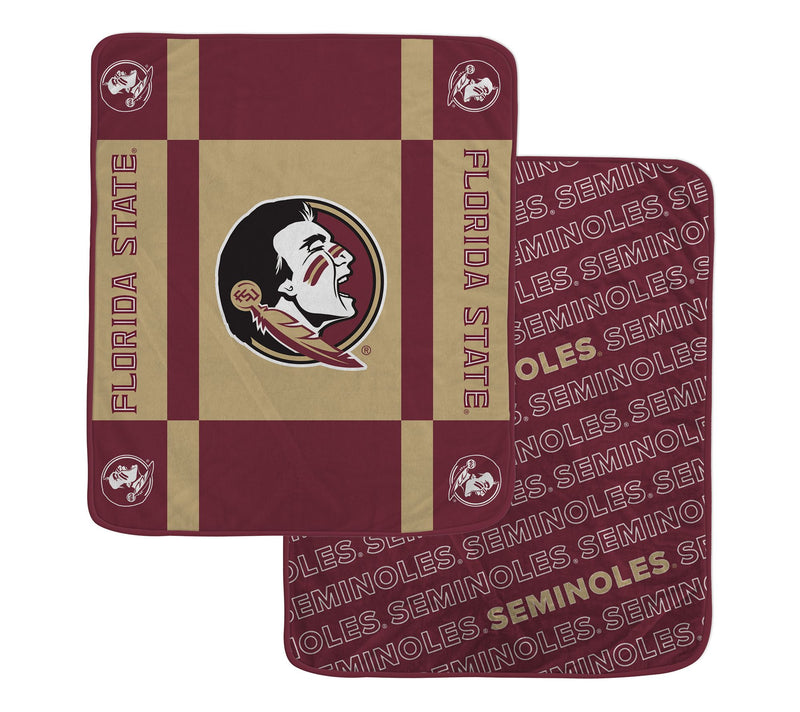 Pegasus Sports NCAA Reverse Block Wordmark 2-Sied Blanket — View 33