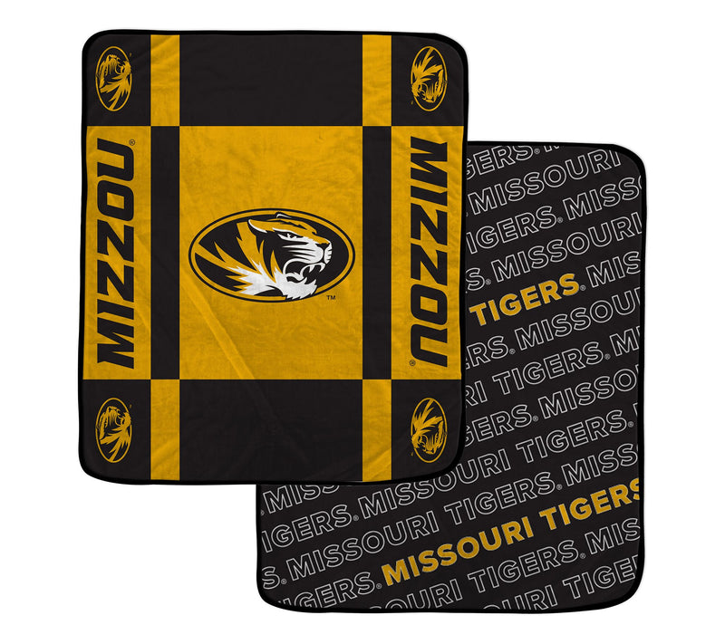 Pegasus Sports NCAA Reverse Block Wordmark 2-Sied Blanket — View 34