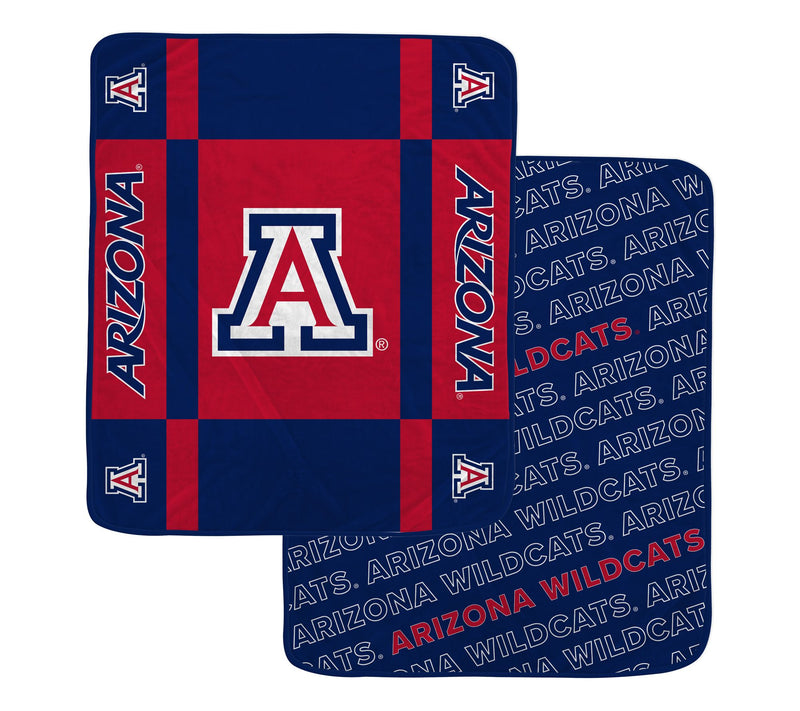Pegasus Sports NCAA Reverse Block Wordmark 2-Sied Blanket — View 36