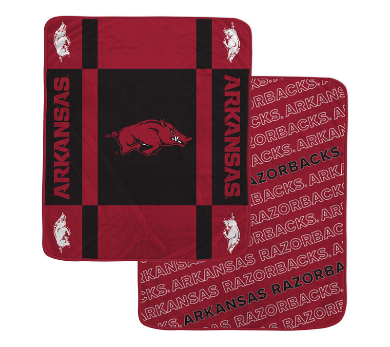 Pegasus Sports NCAA Reverse Block Wordmark 2-Sied Blanket — View 40