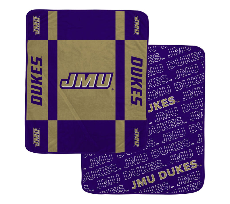 Pegasus Sports NCAA Reverse Block Wordmark 2-Sied Blanket — View 44