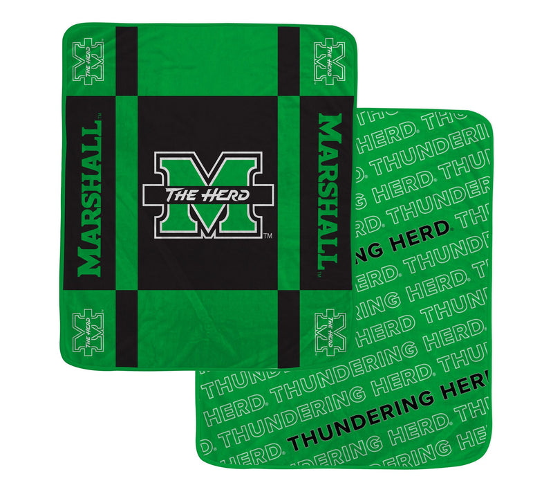 Pegasus Sports NCAA Reverse Block Wordmark 2-Sied Blanket — View 52