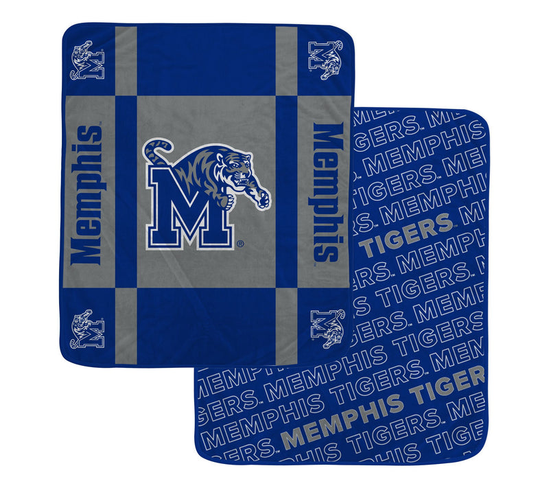 Pegasus Sports NCAA Reverse Block Wordmark 2-Sied Blanket — View 53
