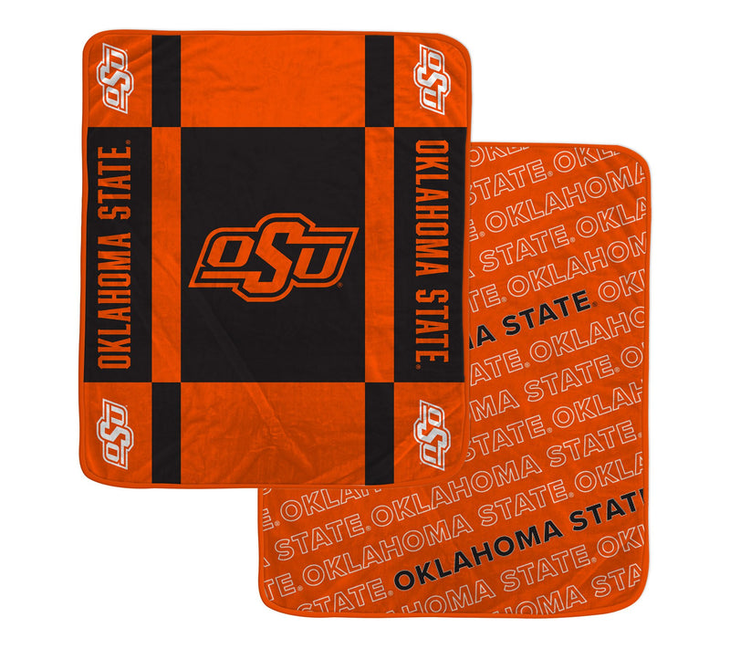 Pegasus Sports NCAA Reverse Block Wordmark 2-Sied Blanket — View 54