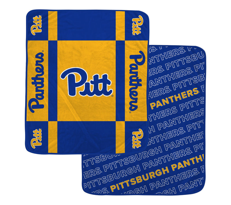 Pegasus Sports NCAA Reverse Block Wordmark 2-Sied Blanket — View 56