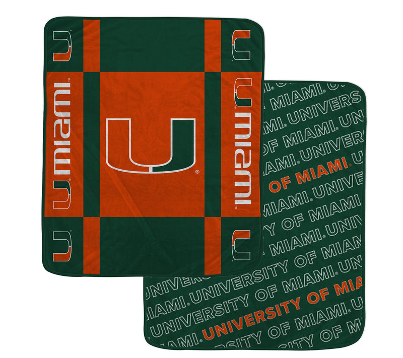 Pegasus Sports NCAA Reverse Block Wordmark 2-Sied Blanket — View 62