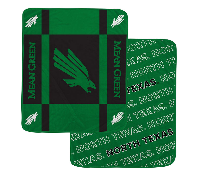 Pegasus Sports NCAA Reverse Block Wordmark 2-Sied Blanket — View 64
