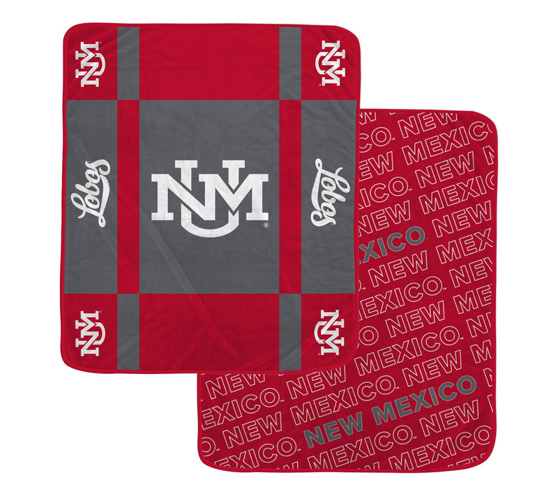 Pegasus Sports NCAA Reverse Block Wordmark 2-Sied Blanket — View 66
