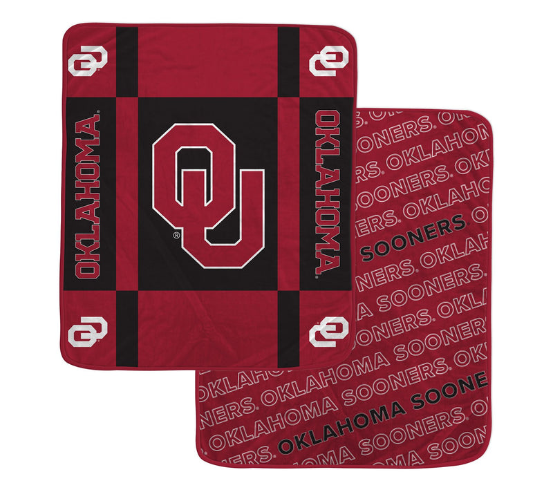 Pegasus Sports NCAA Reverse Block Wordmark 2-Sied Blanket — View 68