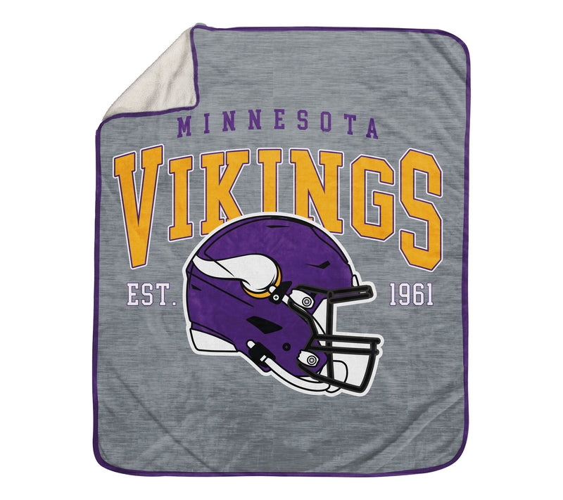 Pegasus Sports NFL Vintage Arch Sweatshirt Blanket — View 11