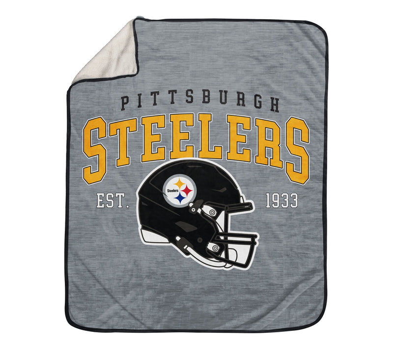 Pegasus Sports NFL Vintage Arch Sweatshirt Blanket — View 17