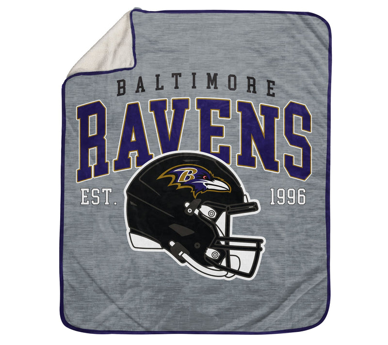 Pegasus Sports NFL Vintage Arch Sweatshirt Blanket — View 31