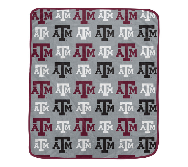 Pegasus Sports NCAA Logo Roll Ultra Soft Blanket — View 23