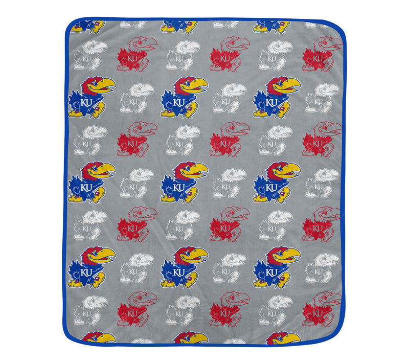 Pegasus Sports NCAA Logo Roll Ultra Soft Blanket — View 25