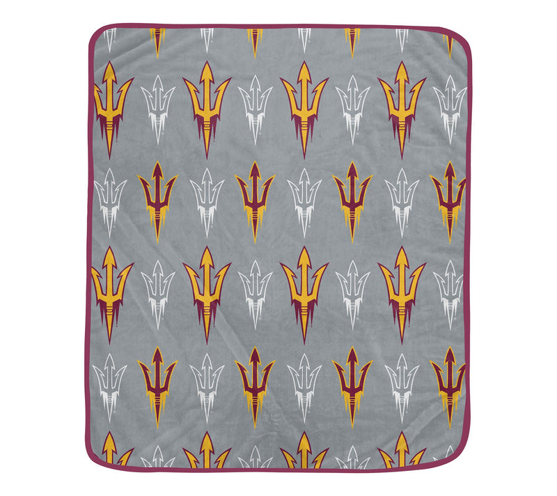 Pegasus Sports NCAA Logo Roll Ultra Soft Blanket — View 39