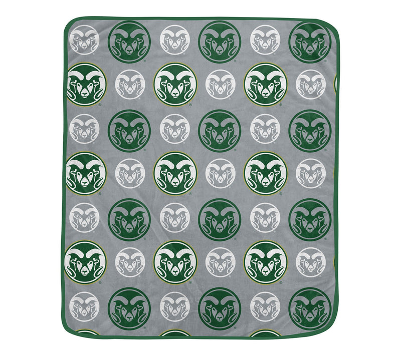 Pegasus Sports NCAA Logo Roll Ultra Soft Blanket — View 43