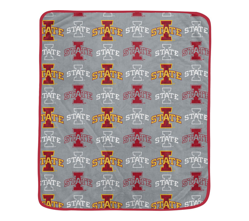 Pegasus Sports NCAA Logo Roll Ultra Soft Blanket — View 45