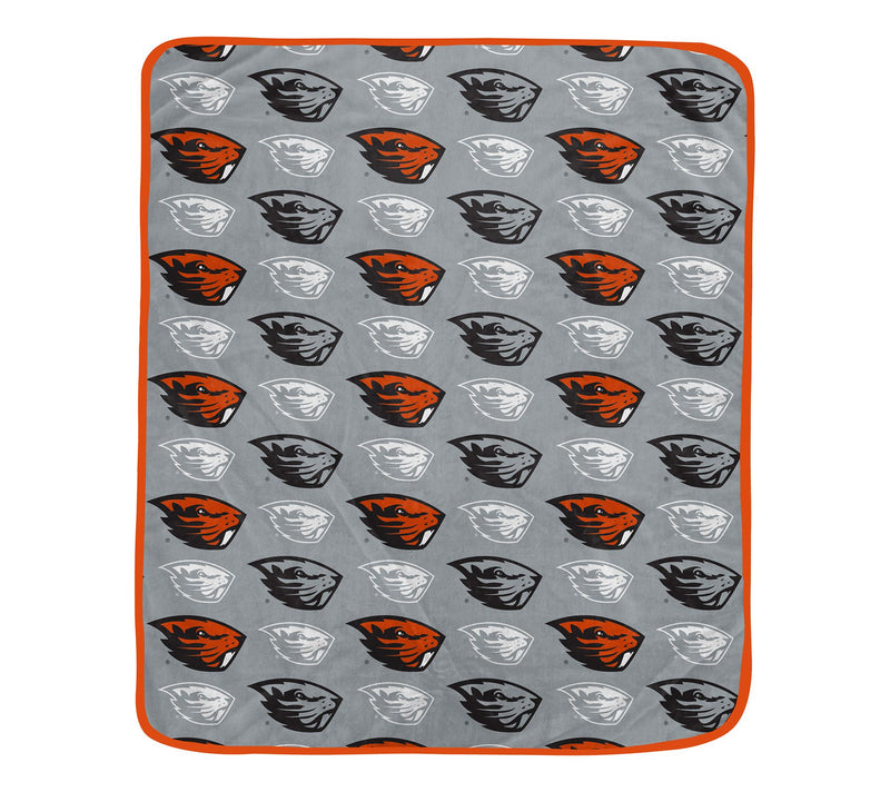 Pegasus Sports NCAA Logo Roll Ultra Soft Blanket — View 50