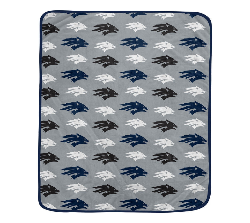 Pegasus Sports NCAA Logo Roll Ultra Soft Blanket — View 56