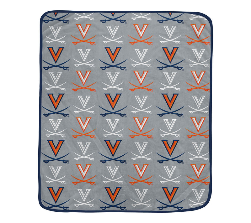 Pegasus Sports NCAA Logo Roll Ultra Soft Blanket — View 61