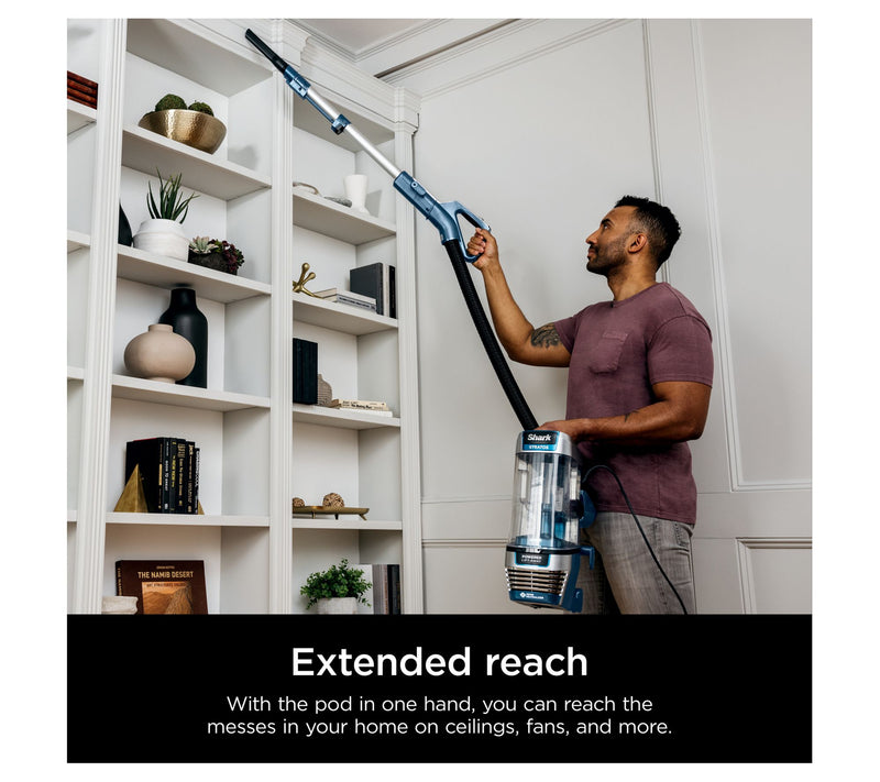 Shark Stratos Upright Vacuum with DuoClean PowerFins — View 6