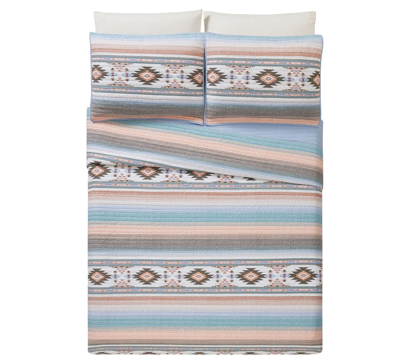 Sunset Canyon 3-Piece King Quilt Set — View 3