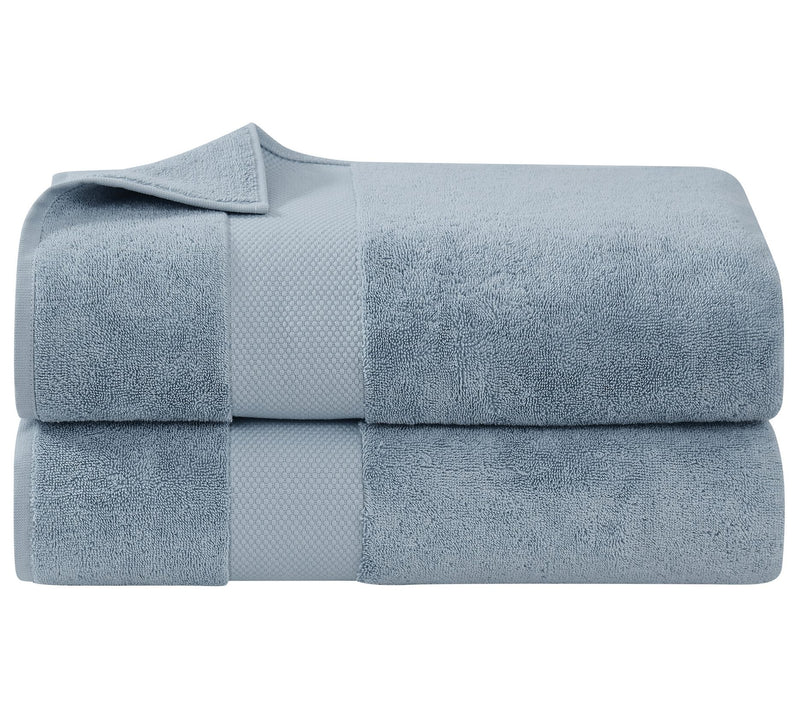 Brooklyn Loom 100% Turkish Cotton 2-Piece BathSheet Towel Set — View 7
