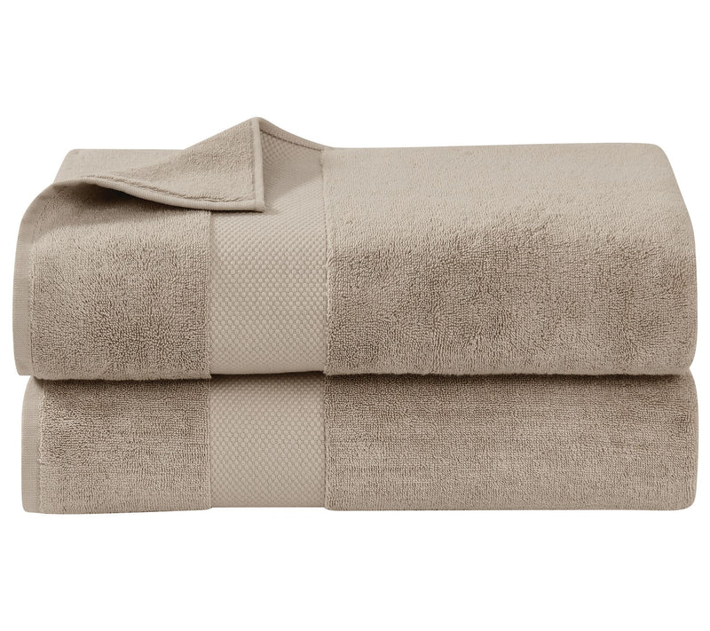 Brooklyn Loom 100% Turkish Cotton 2-Piece BathSheet Towel Set — View 10