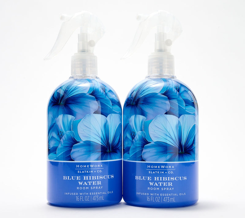 HomeWorx by Slatkin + Co. S/2 16oz Poolside Splash Room Spray — Main view