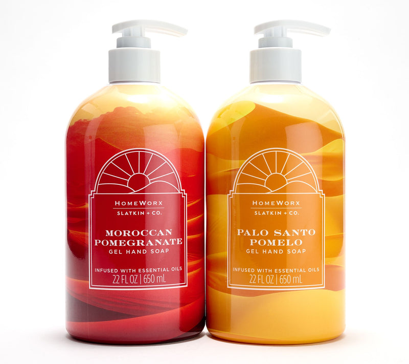 HomeWorx by Slatkin + Co. S/2 22oz Desert Oasis Soaps — Main view