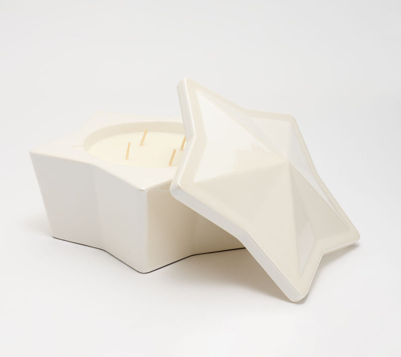 HomeWorx by Slatkin + Co. 14oz Smores Filled Star Candle — Main view