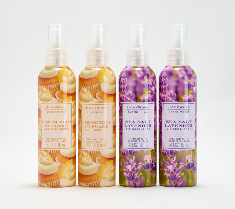 HomeWorx by Slatkin + Co. S/4 Travel Size Air Freshener Sprays — Main view