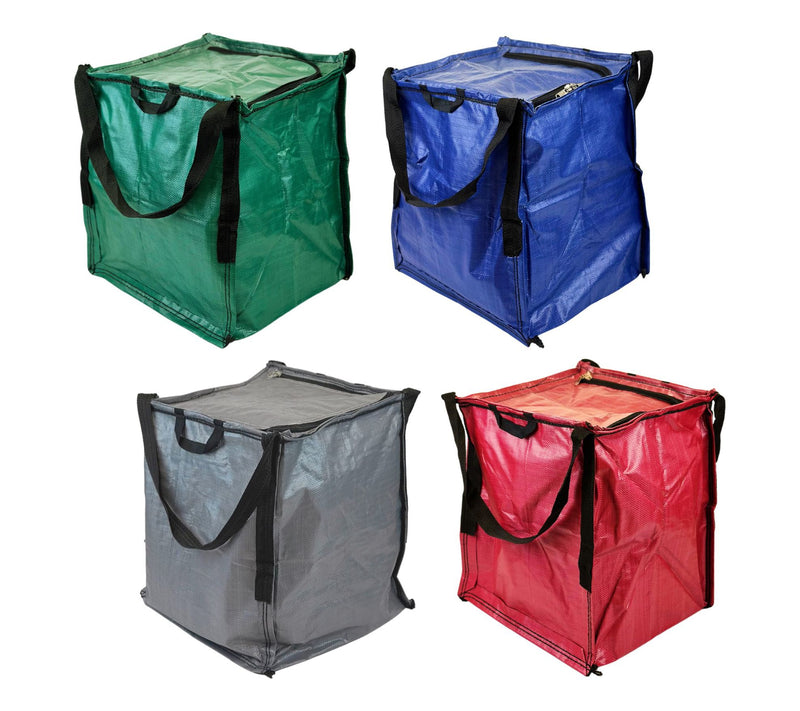 DuraSack Set of 4 Endless Use Storage Totes with Zipper Top — View 5