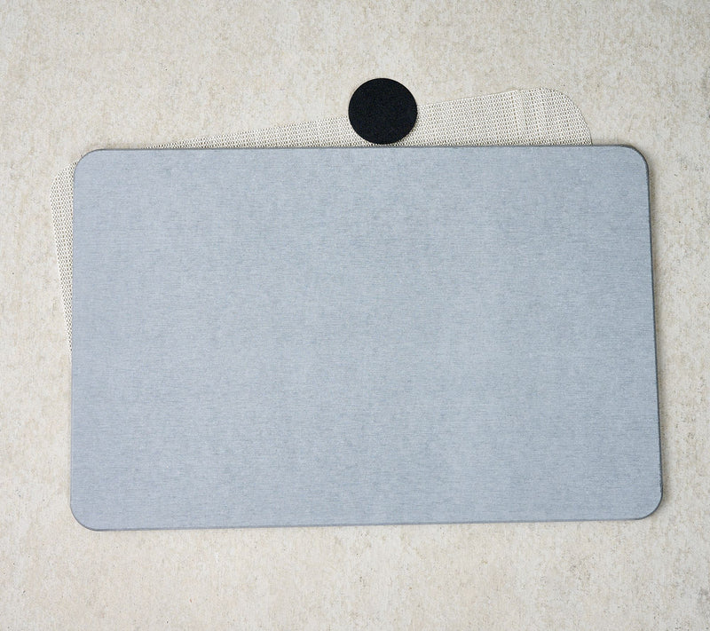 Henning Lee Solid Quick Dry Stone Bathmat — View 5