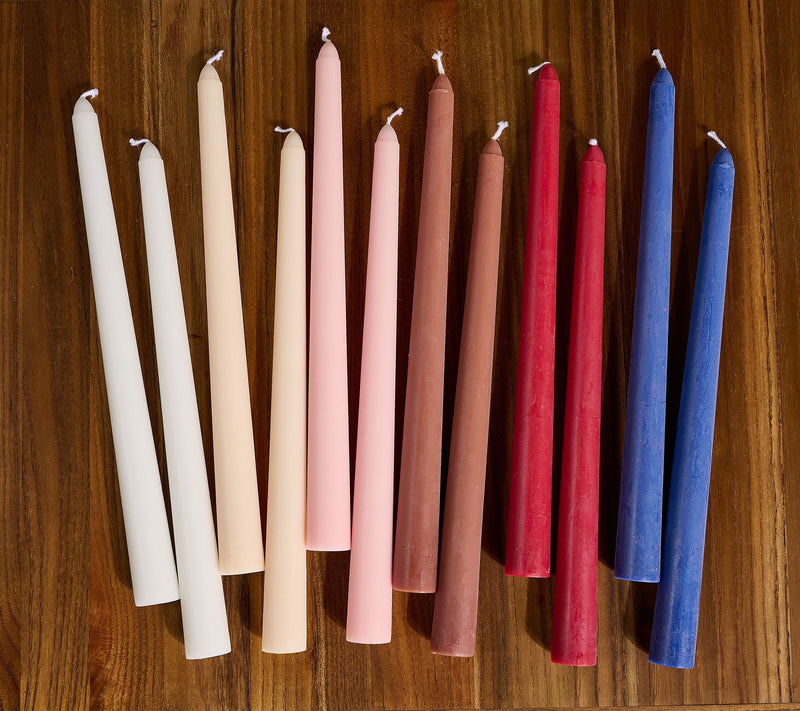 Home Reflections All Seasons 12pc Taper Candle Set — Main view