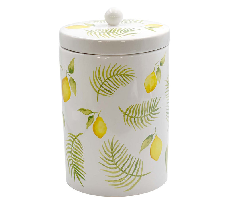 Temp-tations Seasonal 5-Quart Stoneware Lidded Canister — Main view