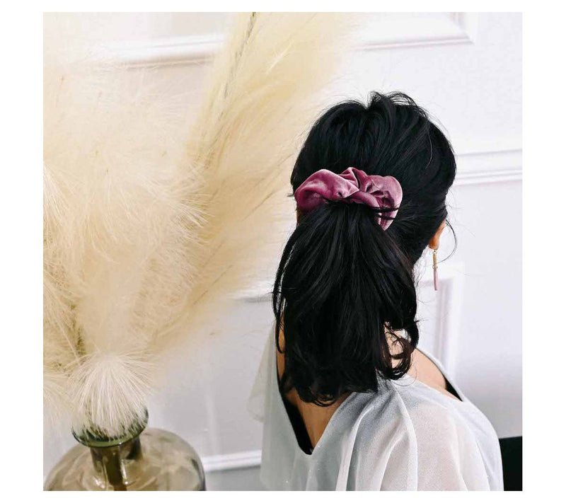 Smunchys S/6 Fashion Scrunchies w/ Hidden Zipper Pockets — View 14