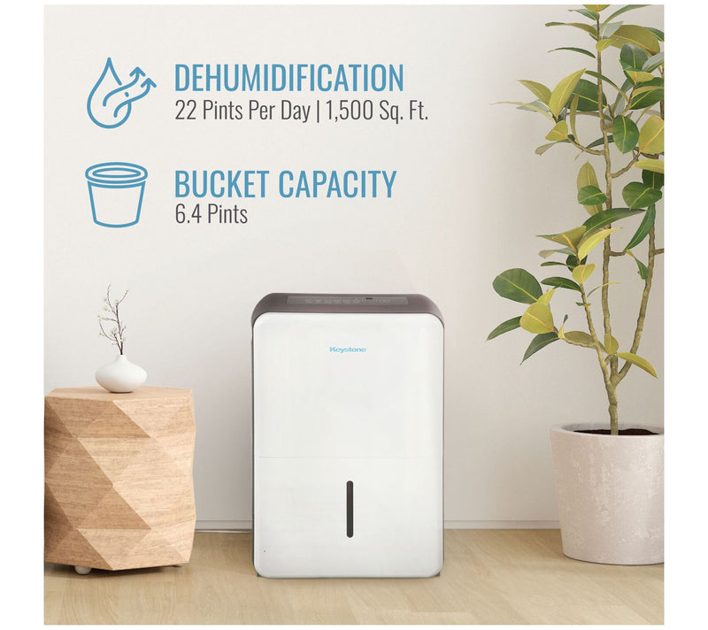 Keystone 22-Pint Dehumidifier — View 3