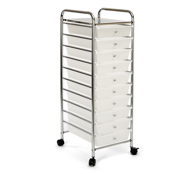 Seville Classics 10-Drawer Organizer Cart — View 11