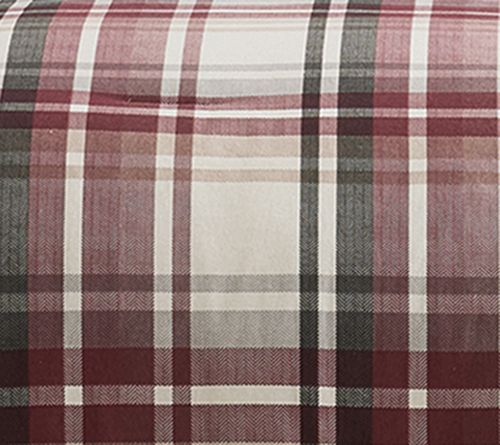 VCNY Home Plaid 3-Piece Brushed Cotton Comforter Set, F/ Q — View 8