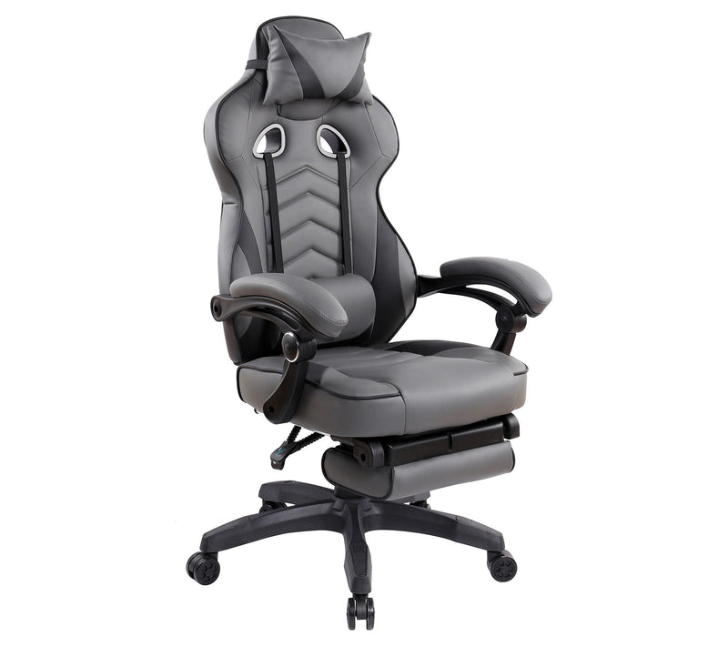 Techni Mobili Executive Reclining Gaming Chair W/Footrest — View 2