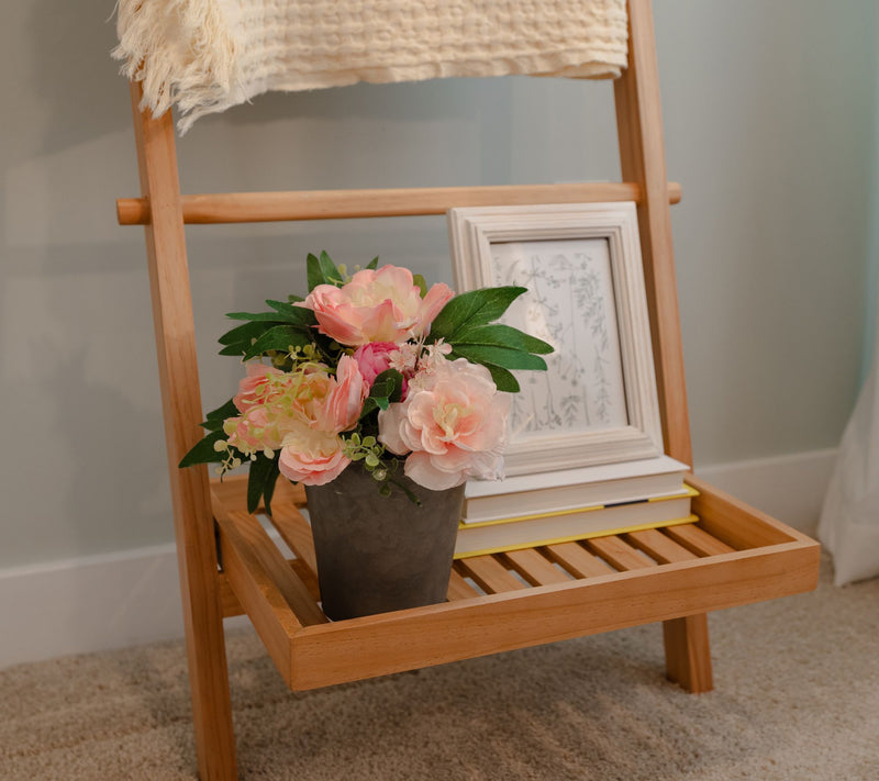 6' Blanket Ladder with Bottom Shelf by Kim Gravel — View 11