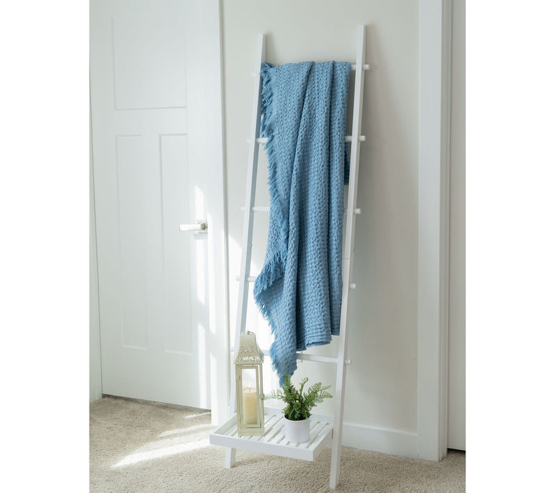 6' Blanket Ladder with Bottom Shelf by Kim Gravel — View 8