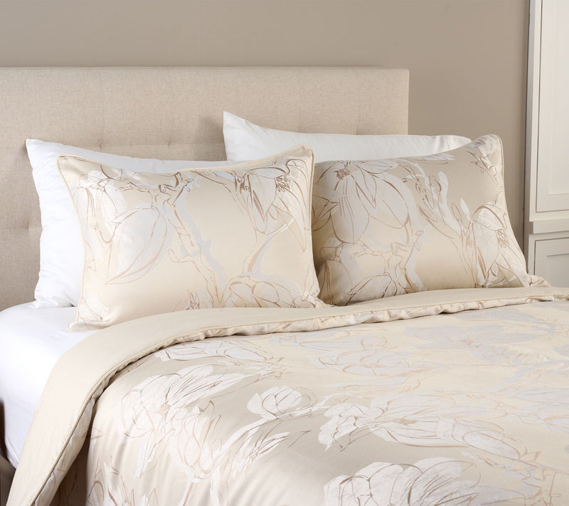 Northern Nights Layered Floral Jacquard Comforter & Sham Set- King — View 8