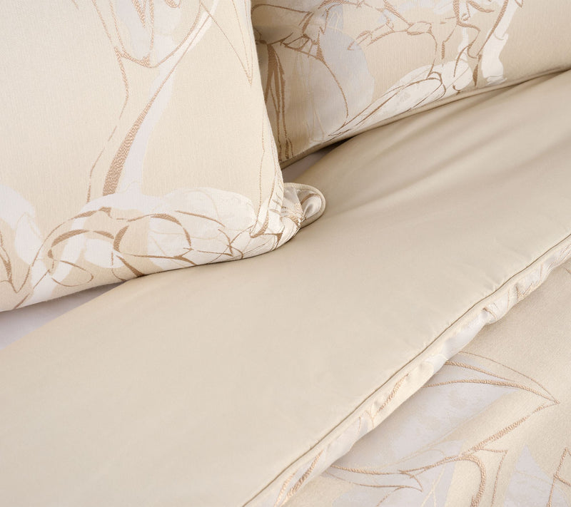 Northern Nights Layered Floral Jacquard Comforter & Sham Set- King — View 4