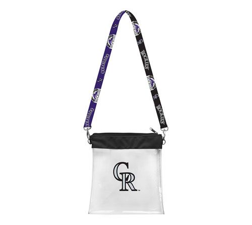 Littlearth MLB Clear Pattern Strap Bag — View 12