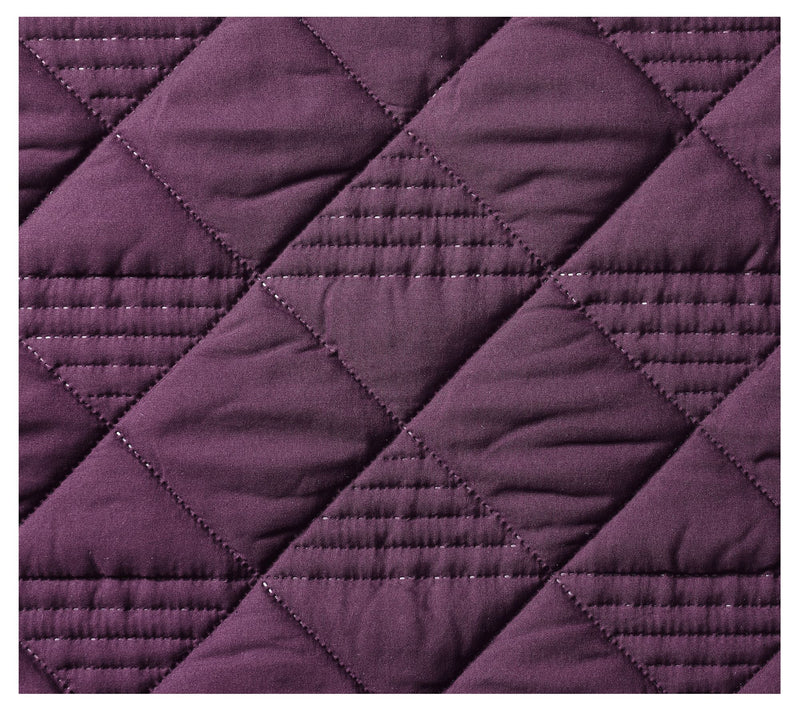 VCNY Home Lucy 3-Piece Diamond Microfiber QuiltSet, F/ Q — View 6