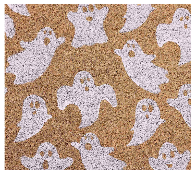 VCNY Home Flying Ghost Halloween Coir Outdoor Doormat, 18"x30" — View 3