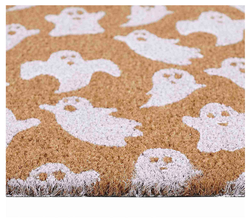 VCNY Home Flying Ghost Halloween Coir Outdoor Doormat, 18"x30" — View 4